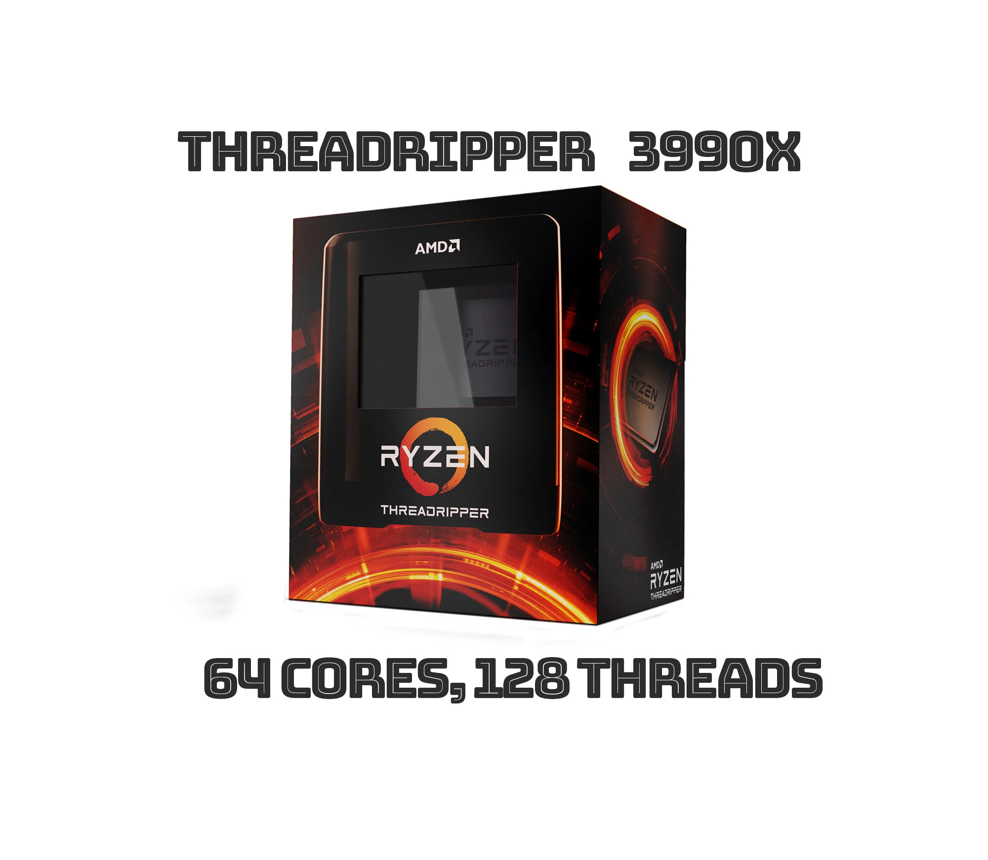 Amd ryzen discount threadripper 3990x 64